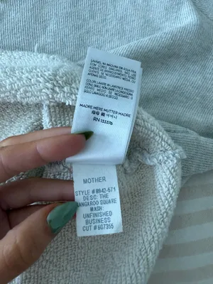 MOTHER Denim Crewneck Pullover Sweatshirt thumbnail 6