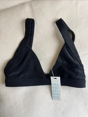 Frankies Bikinis Georgia Bikini Top Black Size S thumbnail 2