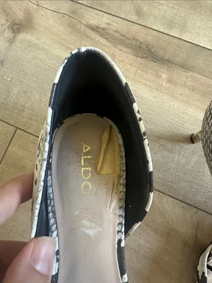 Aldo Snake Animal Print Pointy Heels Sz 9 thumbnail 6