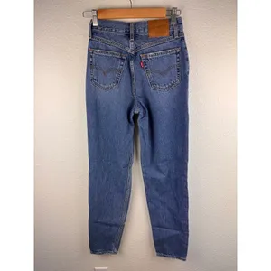 Levi's 80s Mom‎ Jeans Distressed Blue Denim Size 24 High Rise Casual Streetwear thumbnail 4