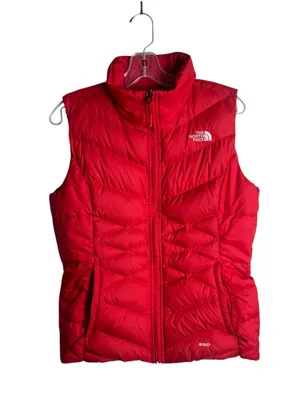 The North Face Women's Alpz Down Vest Jacket Red M thumbnail 2