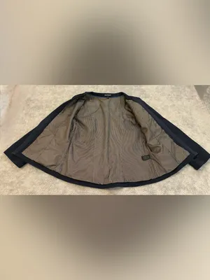 Classic Navy Women's Blazer Jacket by Express Size 10 thumbnail 2
