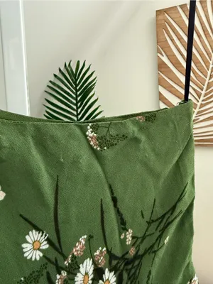 Reformation Evelyn Floral Maxi Dress in Green Floral 6 thumbnail 7