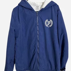 Victoria’s Secret PINK Sherpa Lined Windbreaker Jacket thumbnail 1
