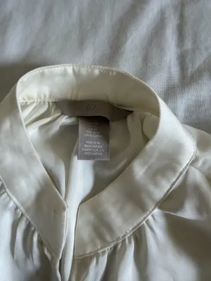 H&M Blouse White thumbnail 2