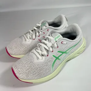 ASICS Versablast 3 Running Shoes Womens 7.5‎ White Lime Pink 1012B179 Athletic thumbnail 4