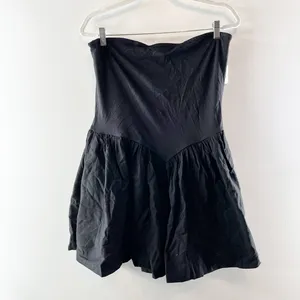 Free People Onda Drop Waist Tube Strapless Fit and Flare Mini Dress Large thumbnail 2