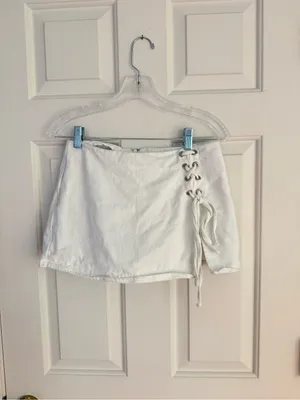 Altard state white denim set thumbnail 6