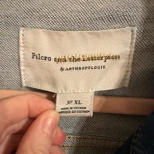 Pilcro and the Letterpress Classic Blue Jean Jacket thumbnail 2
