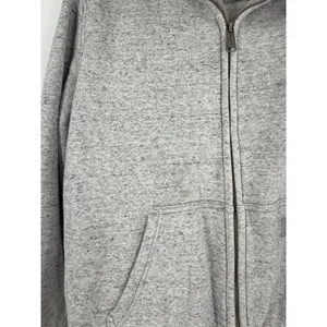 Carhartt Zip Hoodie Women Large Gray Sherpa Lined Relaxed Fit Workwear Gorpcore thumbnail 7