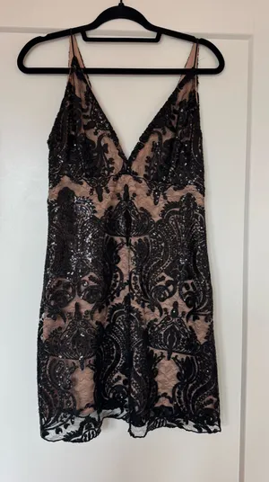 Free People Shimmer Night Dress Mini thumbnail 1