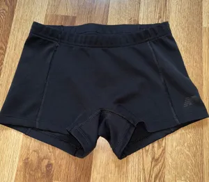 New Balance Women's Black Performance Spandex Shorts thumbnail 1