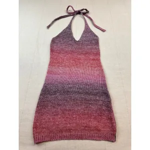 Princess‎ Polly | Blair Halter Mini Dress Pink Ombre Knit | Women's S/M thumbnail 2