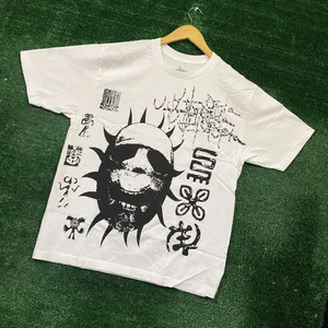 Utopia C1 Topia Pack Travis Scott Hip Hop T-Shirt Size Large thumbnail 3