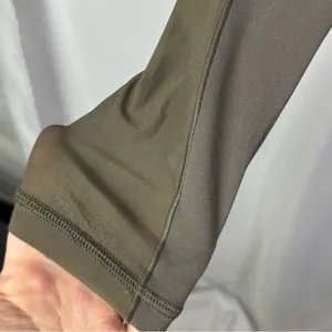 Aerie Offline Short Cocoa Brown Real Me 7/8 Mid Rise Athletic‎ Leggings S thumbnail 6