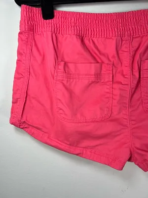 Abercrombie & Fitch 1.5" Shorts Karena Pink Pull On Pockets Embroidered Moose XL thumbnail 10