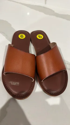 Leather sandals Brown Size 9 thumbnail 3