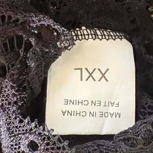 2X Avid Love Black Lace halter Chemise Teddy lingerie intimates thumbnail 7