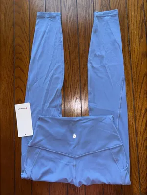 Lululemon Align With Pockets High Rise 28” Prep Blue Size 8 NWT thumbnail 1
