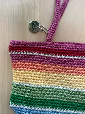 The Sak Rainbow Crochet Shoulder Bag thumbnail 10