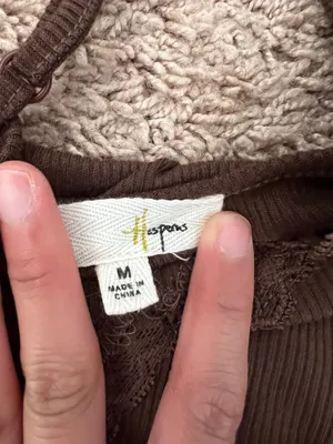 Haspens Tank top Brown Size M thumbnail 3