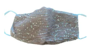 Sequin Mask‎ Adjustable Pink NWT thumbnail 1