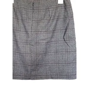 Loft Womens Skirt Embroidered Duck Plaid Preppy Minimalist Minimal Office Sz 2 thumbnail 8