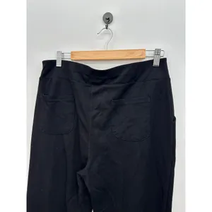 Willit Womens Black Sailor Button‎ Wide Leg Stretch Dress Pants XL High Rise thumbnail 8