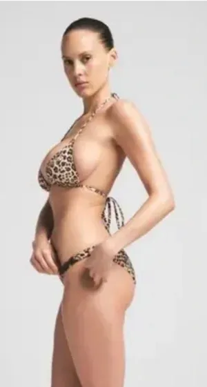 Skims leopard bikini set thumbnail 1