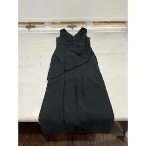 Nicole Miller Black Maxi Dress Evening‎ Gown Formal Party Sleeveless Women's thumbnail 2