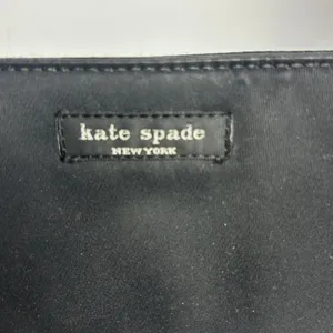 Kate Spade New York Black Nylon Tote Shoulder Bag Zip Top Rectangular thumbnail 3