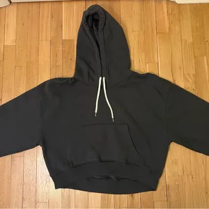 GAP Women's Charcoal Hoodie Sweater thumbnail 3