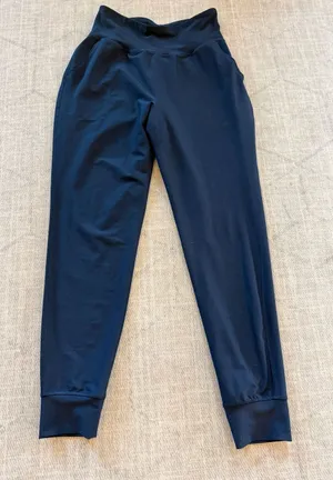 Old Navy SoDry High Rise Jogger Pants Navy Large Tall L thumbnail 1