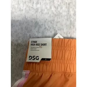 DSG‎ Womens Stride High-Rise Running Shorts Orange Pink Ombre XS New thumbnail 5