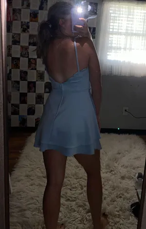blue dress Size L thumbnail 2