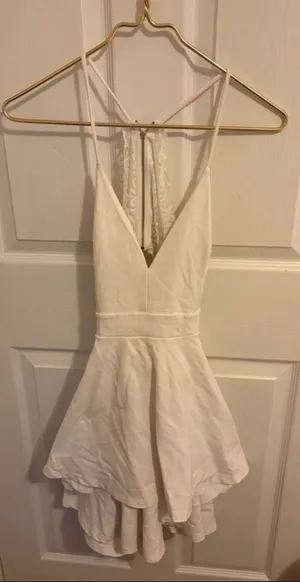 White Windsor Dress thumbnail 1