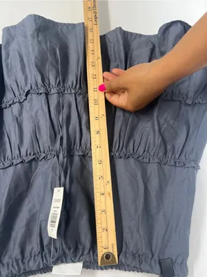 Aritzia Sunday Best Macaron Tiered Mini Skirt Vintage Navy XS NWT thumbnail 12