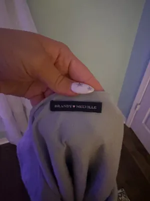 Lavender V-Neck Top thumbnail 3