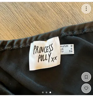 Princess Polly Black Satin Dress thumbnail 3