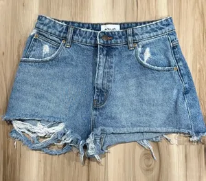 Rollas Duster High Rise Cutoff Jean Shorts Women’s 28 thumbnail 1