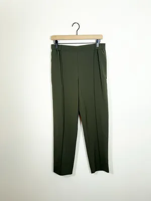 MM Lafleur Colby Travel Pant OrigamiTech Olive Green Trousers Size 4 thumbnail 5