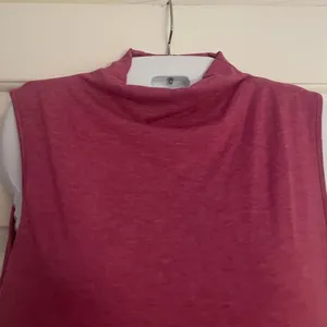 🩷 3/$18 mock neck Sleeveless Pink Midi Dress mauve pink thumbnail 2