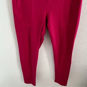 Free People Movement Pink Hot To It Full Length Ribbed Legging Active Pants M thumbnail 4