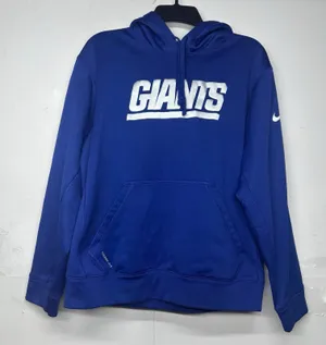 Nike Giants Women’s Blue Thermal-Fit Pullover Sweatshirt Size M NFL thumbnail 1