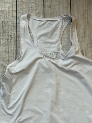 Southern Tide Tank Top Size Medium Malia Racerback Womens Classic White thumbnail 3