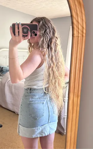 These Three Boutique Denim skirt thumbnail 5