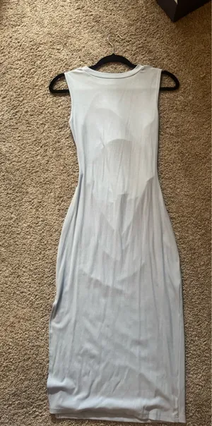 Amazon Maxi Dress Blue thumbnail 3