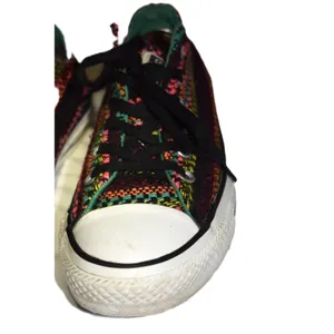 Converse Chuck Taylor All‎ Star Womens 7 Multi Color Woven Good Baja Low Top thumbnail 3