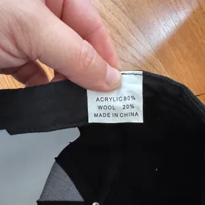 One Size Black Baseball Cap thumbnail 3