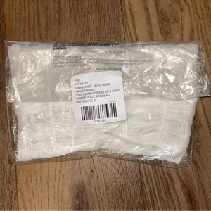 FREE PEOPLE | NWOT Under It All Mesh Bandeau in White thumbnail 2